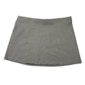 Garage Check Mini Skirt - XL